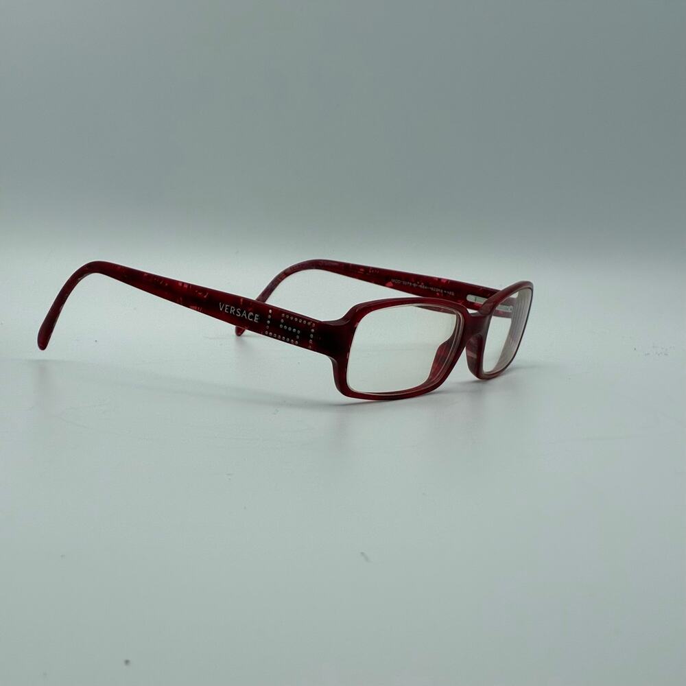 Versace MOD. 3075-b 584 Red Eyeglasses Frames Only 52-16-135 Italy Greca